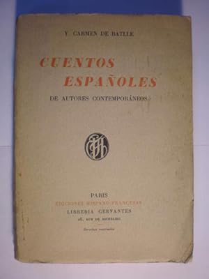 Seller image for Cuentos espaoles de autores contemporneos for sale by Librera Antonio Azorn