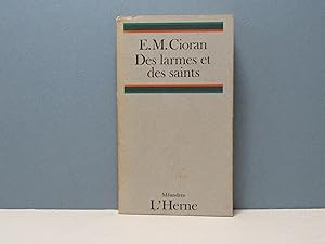 Seller image for Des larmes et des saints for sale by Aux ftiches