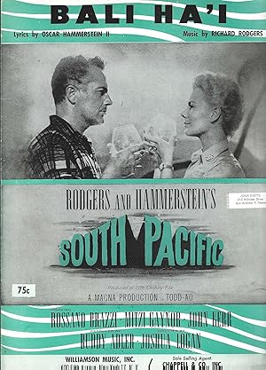 Bild des Verkufers fr BALI HA'I From Rodgers and Hammerstein's South Pacific zum Verkauf von Vada's Book Store