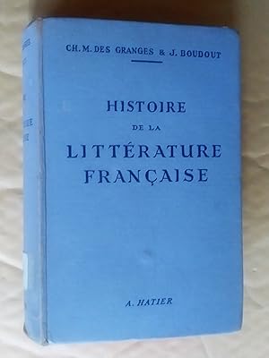 Imagen del vendedor de Histoire de la littrature franaise des origines  nos jours a la venta por Livresse