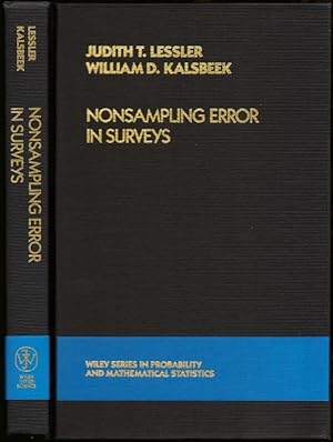 Immagine del venditore per Nonsampling Error in Surveys venduto da Florida Mountain Book Co.