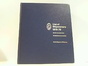 Register of Shipping. List of Shipowners 1978-79. Former Names of Ships. Compound Names of Ships.