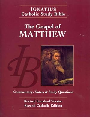 Immagine del venditore per Gospel According to Saint Matthew : With Introduction, Commentary, and Notes, Standard Version, Catholic Edition venduto da GreatBookPrices