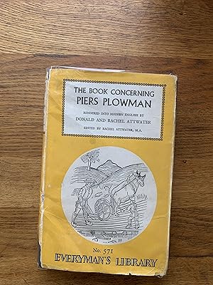 Imagen del vendedor de The Book Concerning Piers the Plowman a la venta por Ocean Tango Books