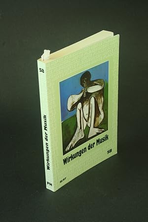 Seller image for Wirkungen der Musik. for sale by Steven Wolfe Books