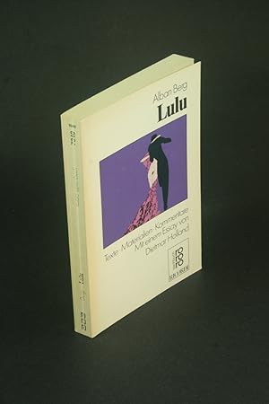 Bild des Verkufers fr Alban Berg, Lulu: Texte, Materialien, Kommentare. zum Verkauf von Steven Wolfe Books