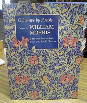 Seller image for Giftwraps by artists. Designs by William Morris. 16 full-color, tear-oot sheets, for all occasions. - A Joost Elffers book. for sale by Antiquariat Carl Wegner