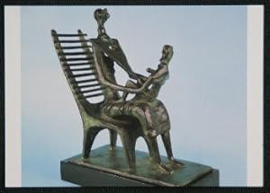 Henry Moore Mother & Child On Ladderback Chair