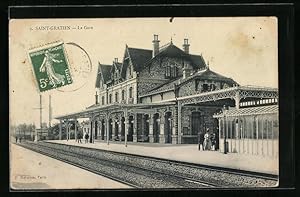 Ansichtskarte Saint-Gratien, La Gare