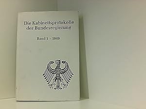 Immagine del venditore per Die Kabinettsprotokolle der Bundesregierung. Bd. 1: 1949 venduto da Book Broker