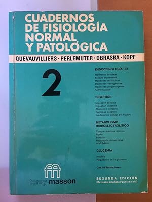 Imagen del vendedor de Cuadernos de fisiologa normal y patolgica. Vol. 2 a la venta por Libreria Anticuaria Camino de Santiago