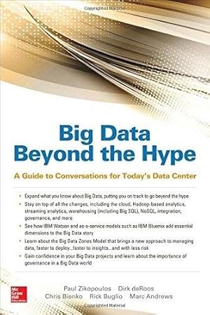Imagen del vendedor de Big Data Beyond the Hype: a Guide to Conversations for Today's Data Center a la venta por GreatBookPricesUK