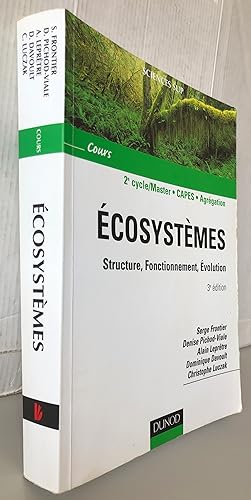 Ecosystèmes : Structure - Fonctionnement - Evolution : Cours et questions de révision