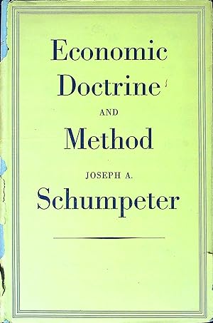 Seller image for Economic Doctrine and Method: An Historical Sketch for sale by Wonder Book