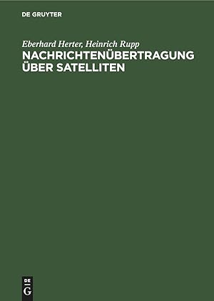 Immagine del venditore per Nachrichten�bertragung �ber Satelliten venduto da moluna