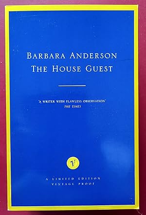 Immagine del venditore per The House Guest, ****UNCORRECTED PROOF COPY**** venduto da Collector's Corner