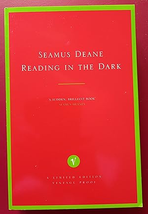 Seller image for Reading In The Dark, ****UNCORRECTED PROOF COPY**** for sale by Collector's Corner