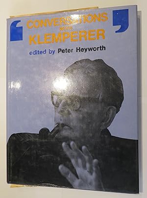 Seller image for Conversations With Klemperer for sale by St Marys Books And Prints