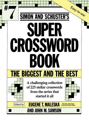 Imagen del vendedor de Simon and Schuster's Super Crossword Book (Paperback or Softback) a la venta por BargainBookStores