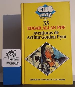 Imagen del vendedor de Aventuras de Arthur Gordon Pym a la venta por MONKEY LIBROS