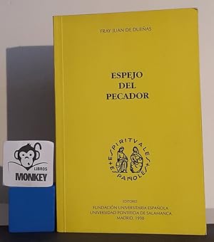 Imagen del vendedor de Espejo del pecador a la venta por MONKEY LIBROS