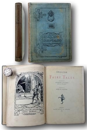 Seller image for ENGLISH FAIRY TALES Collected by Joseph Jacobs [editor of Folk-Lore] Illustrated by John D.Batten for sale by John  L. Capes (Books) Established 1969