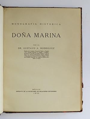 Monografía Histórica Doña Marina