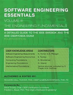 Image du vendeur pour Software Engineering Essentials, Volume III mis en vente par GreatBookPrices