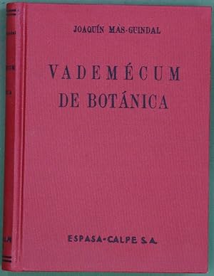 Imagen del vendedor de Vademcum de Botnica Morfologa, Histologa, Fisiologa. Claves para la determinacin de plantas a la venta por Librera Alonso Quijano