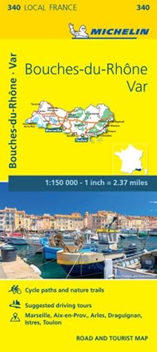 Imagen del vendedor de Bouches-du-Rhone, Var - Michelin Local Map 340 : Map a la venta por Smartbuy