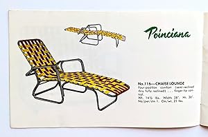 MID-CENTURY ALUMINUM FURNITURE LINE - ILLUSTRATED CATALOG - Great Classic Garden Furniture c.1950