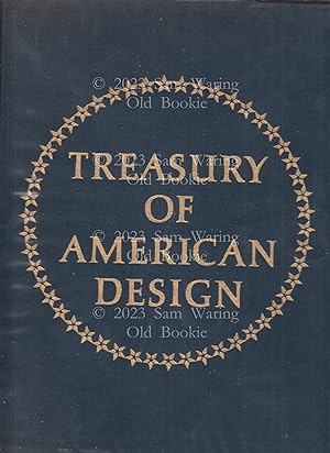 Seller image for Treaury of American design : a pictorial survey of popular folk arts based upon watercolor renderings in the Index of American Design, at the National Gallery of Art for sale by Old Bookie