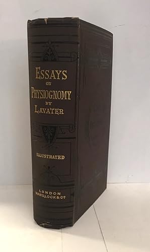 Seller image for Essays on Physiognomy: Translated from the German of John Caspar Lavater, by Thomas Holcroft. Also one hundred physiognomical rules, taken from a posthumous work by J. C. Lavater: And a memoir of the author. Eighteenth Edition. Illustrated with upwards of four hundred profiles. for sale by Centralantikvariatet