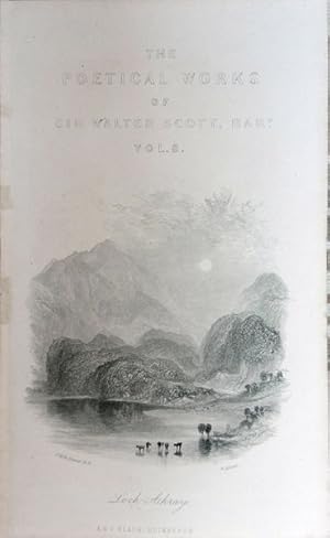 Bild des Verkufers fr Scotland - Stirling, Callander, Loch Achray. zum Verkauf von theoldmapman