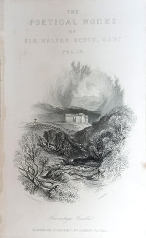 Seller image for Scotland - Roxburgh & Selkirk, Hawick, Hermitage Castle. for sale by theoldmapman