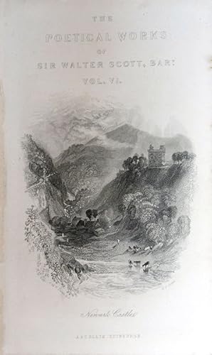 Imagen del vendedor de Scotland - Roxburgh & Selkirk, Bowhill, Newark Castle. a la venta por theoldmapman