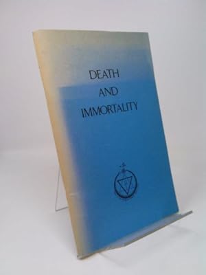 Bild des Verkufers fr Death and Immortality zum Verkauf von ThriftBooksVintage