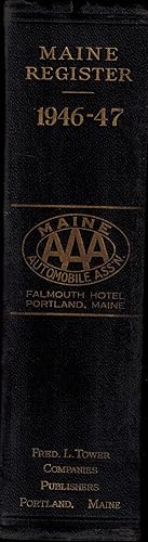 Seller image for Maine Register State Year-Book and Legislative Manual: No. 74, 1946-1947 for sale by UHR Books