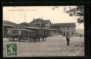 Ansichtskarte Verdun-sur-Meuse, Gare de l`Est (II)
