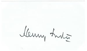 Seller image for Eigenh. Albumblatt mit Unterschrift. for sale by Kotte Autographs GmbH