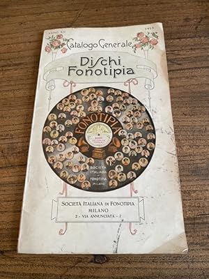 Dischi Fonotipia. Catalogo Generale 1915
