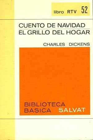 Imagen del vendedor de Cuento de navidad / El grillo del hogar - Charles Dickens a la venta por Book Hmisphres