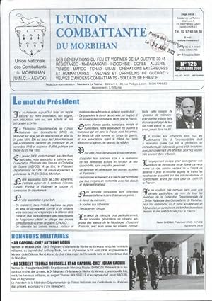 L'Union Combattante du Morbihan n°125 - Collectif