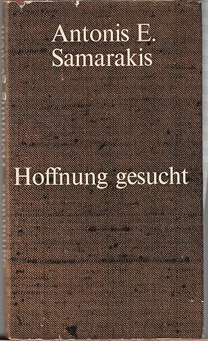 Hoffnung gesucht