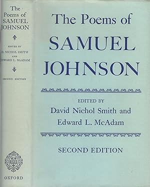 Immagine del venditore per The Poems of Samuel Johnson, Oxford English Text series, Second Edition venduto da Wyseby House Books