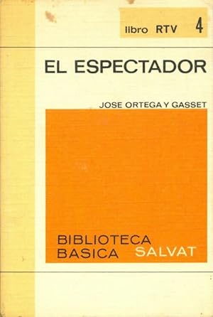 Seller image for El espectador - Jos? Ortega y Gasset for sale by Book Hmisphres