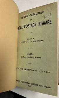 PRICED CATALOGUE OF LOCAL POSTAGE STAMPS Part 1-5 plus buying catalog