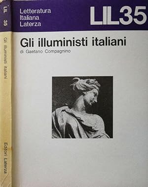 Bild des Verkufers fr Gli illuministi italiani zum Verkauf von Biblioteca di Babele