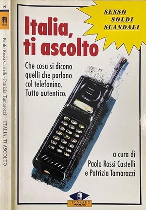 Imagen del vendedor de Italia ti ascolto a la venta por Biblioteca di Babele