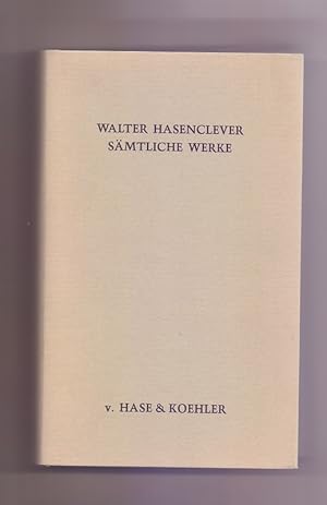 Seller image for Smtliche Werke Band II.1, Stcke bis 1924. for sale by Die Wortfreunde - Antiquariat Wirthwein Matthias Wirthwein